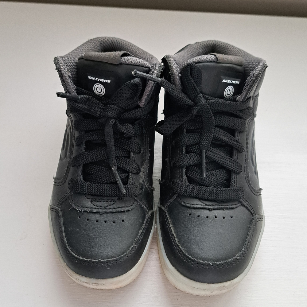 Skechers Black Kids Sneakers